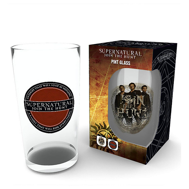 Supernatural: Join the Hunt Large Glass