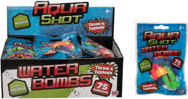 WATERBOMB AND NOZZLE 75PC