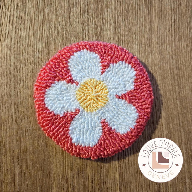 Mug rug - Daisy