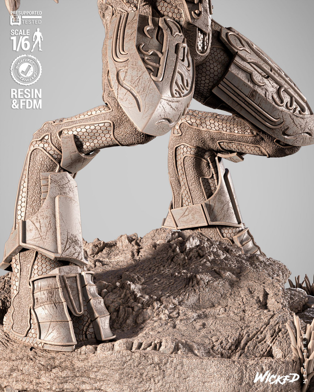 Statue HALO COVENANT THE ARBITER série GAMING/MOVIE