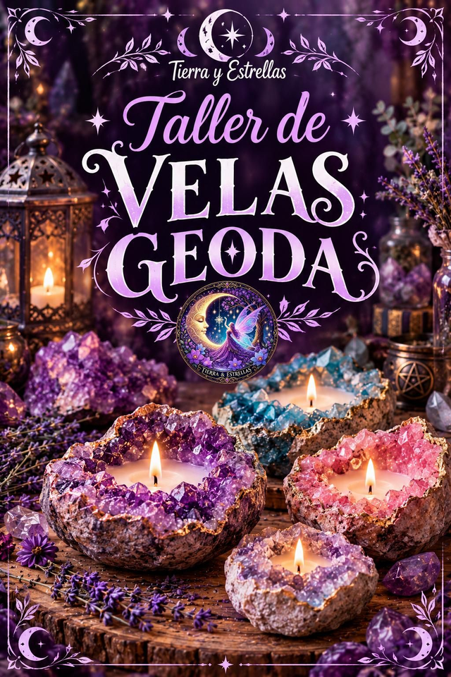 TALLER VELAS GEODA PRESENCIAL