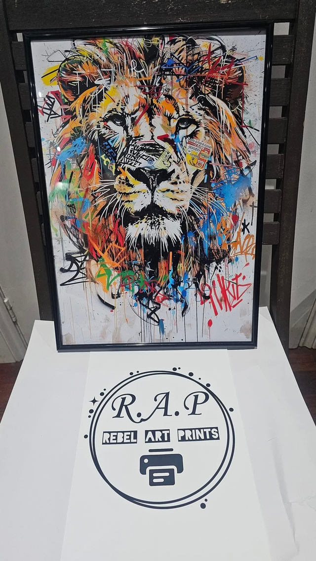 REBEL KING PRINT