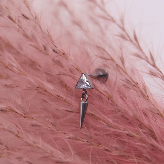 Embout Triangle Spiky dangle 