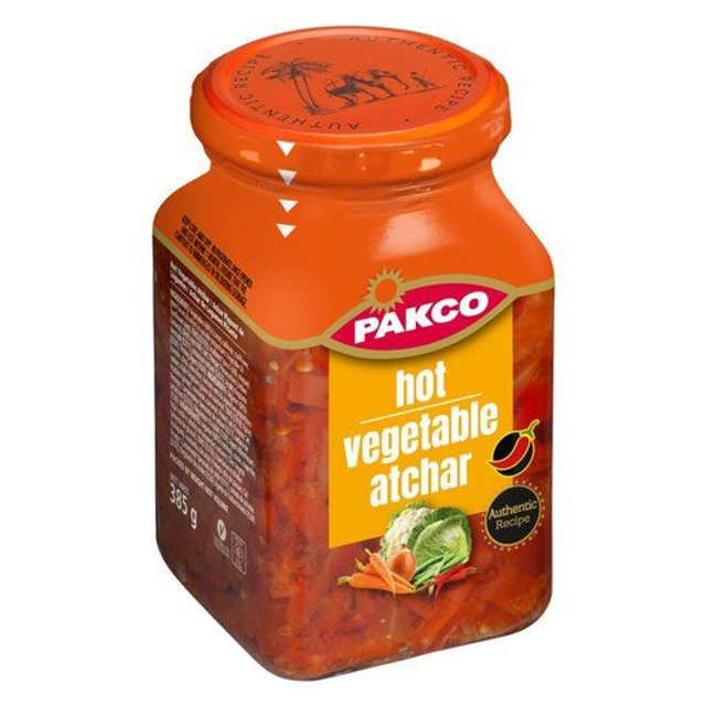 Pakco Vegatable Atchar Hot 385g Jar