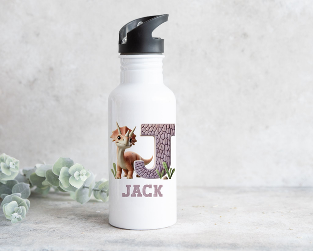 Personalised Dinosaur Water bottle
