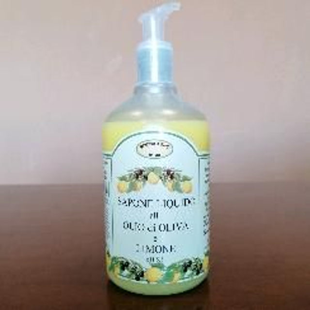 SAPONE LIQUIDO OLIO DI OLIVA LIMONE 500 ML
