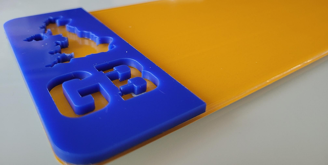 3mm Blue 4D Scotland/GB Flags