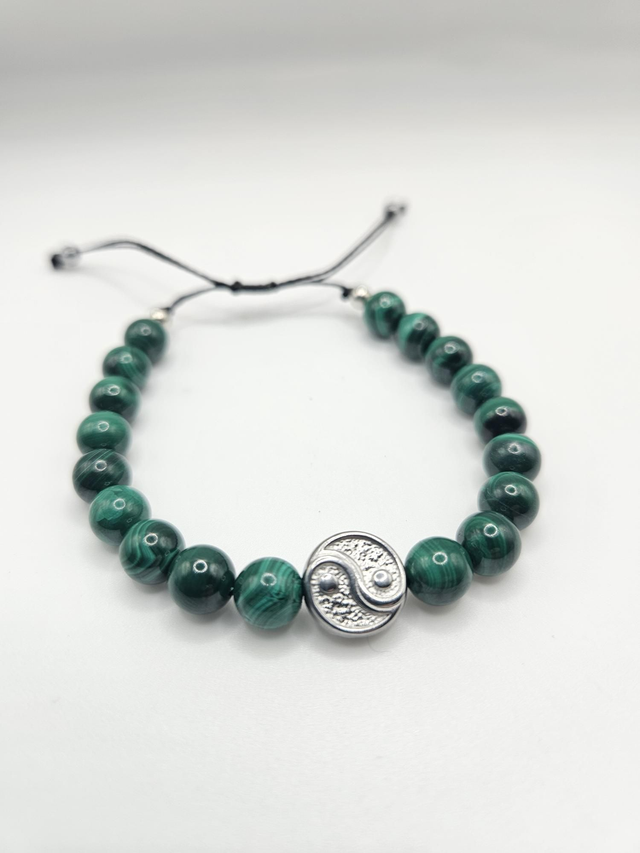 Bracelet femme malachite