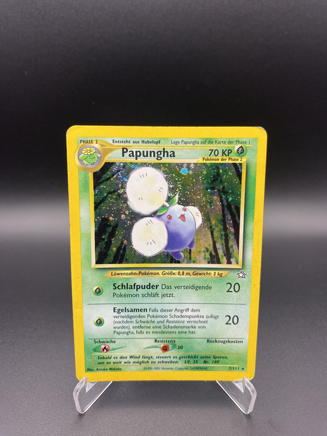 Papungha (7/111) Neo Genesis - Good - DE - Holo Rare