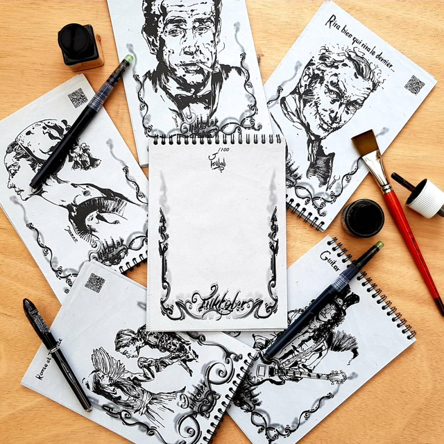 Sketchbook - inktober