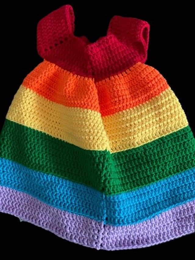 Rainbow dress