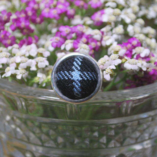 Bague réglable Clergy Blue