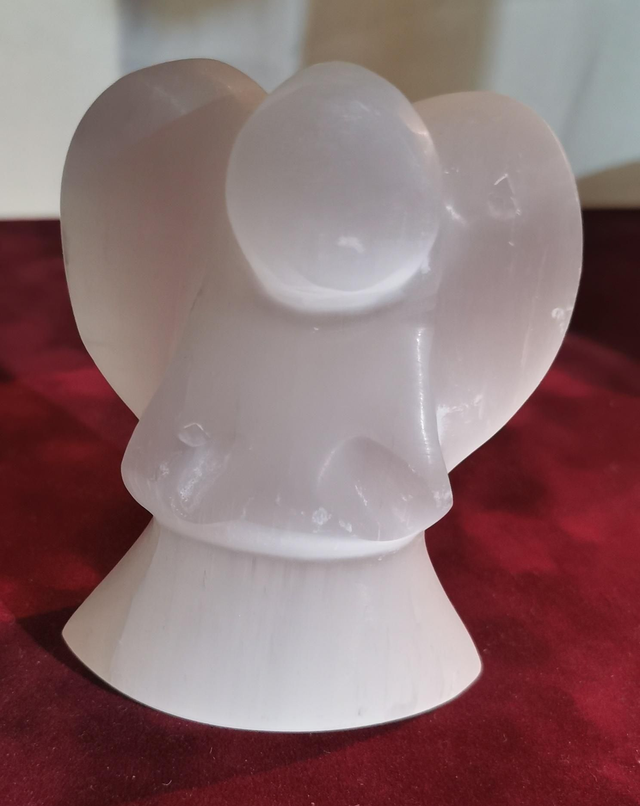 Ange sélénite hauteur 10cm