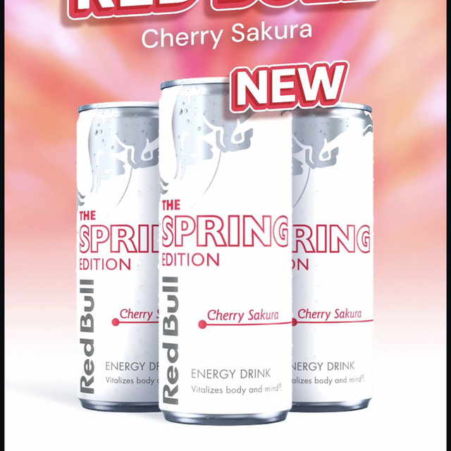 Red Bull Cherry Sakura 
