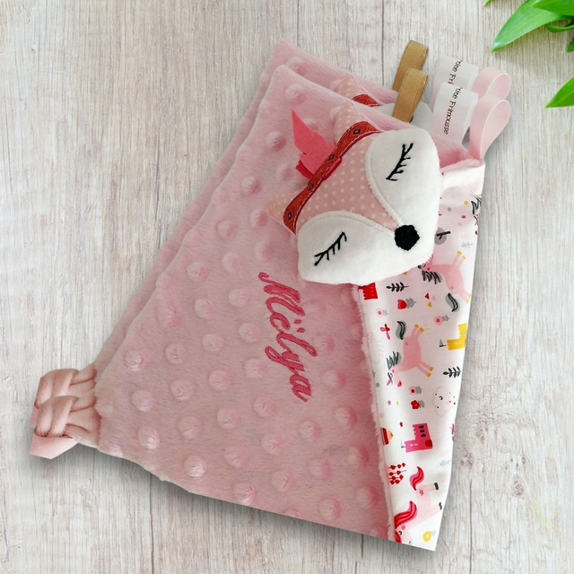Commande pour Catia petit renard indien rose &quot;Terminer&quot;