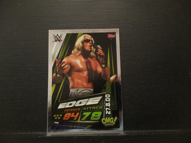 Edge - OMG! Moments Slam Attax Universe Original Trading Card #298