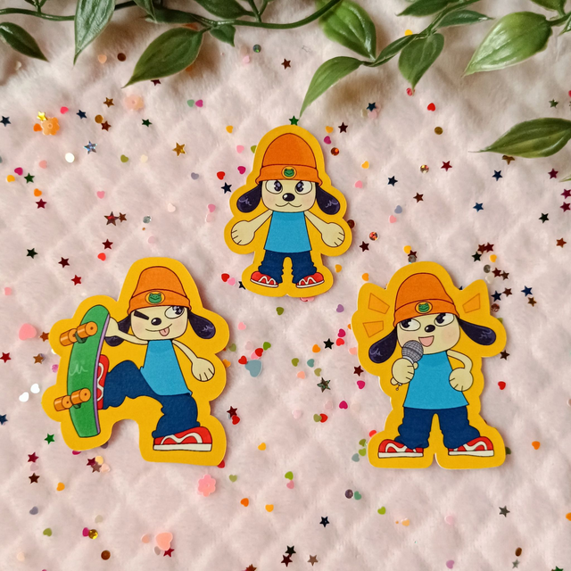 Parappa stickers
