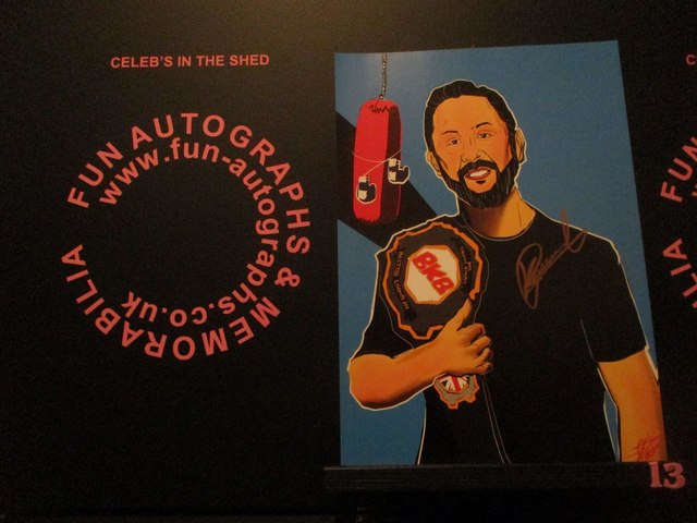 Kevin 'Green Machine' Greenwood Limited Edition Signed A4 Comic Style Drawing Print (13)