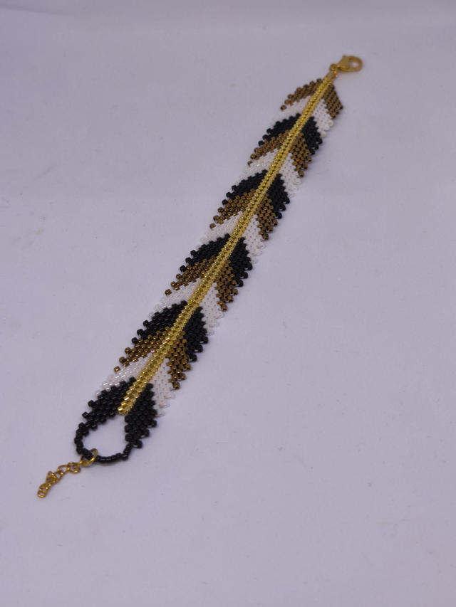 Bracelet motif chevron 