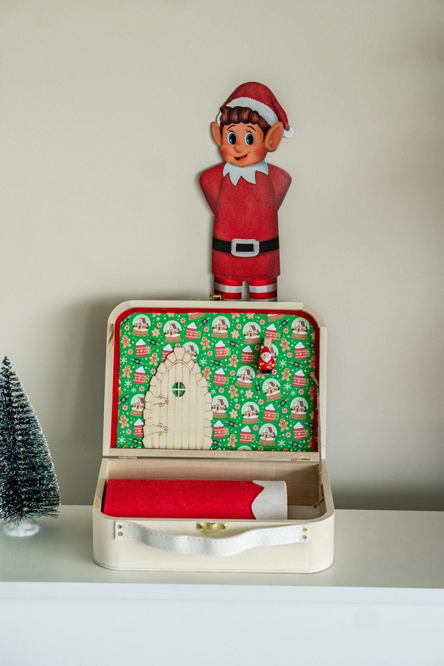 Mini valise magique - motif boules magiques