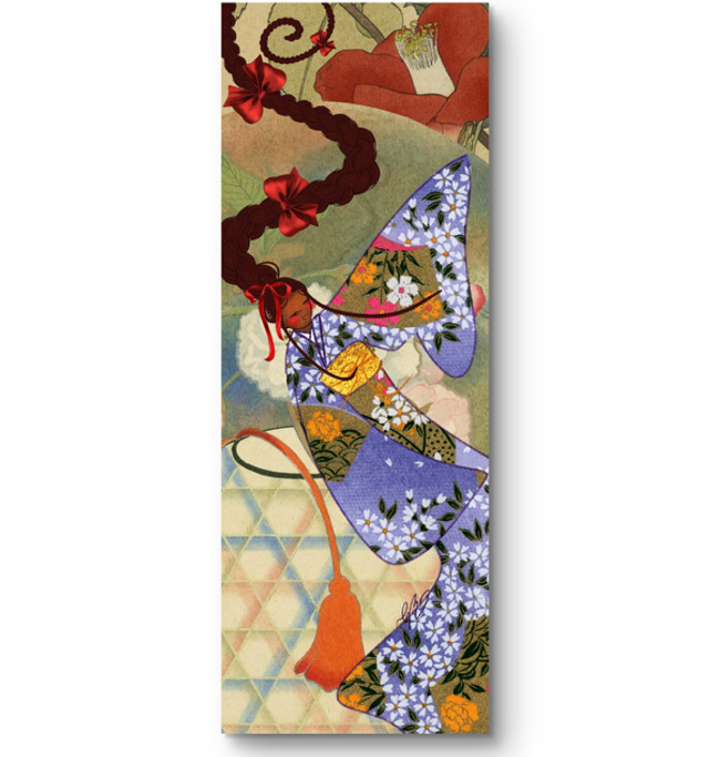 Marque-page Danseuse à la Tresse