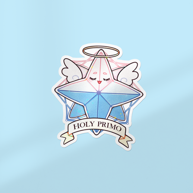 Sticker lamination holographique HOLY PRIMO