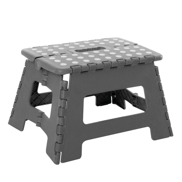 Taburete de plástico plegable 