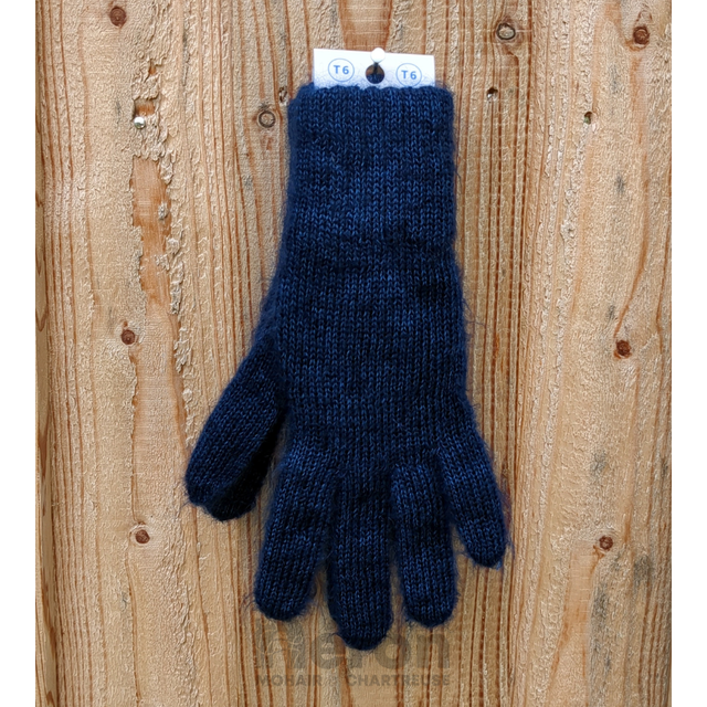 Gants en mohair et soie Taille 6