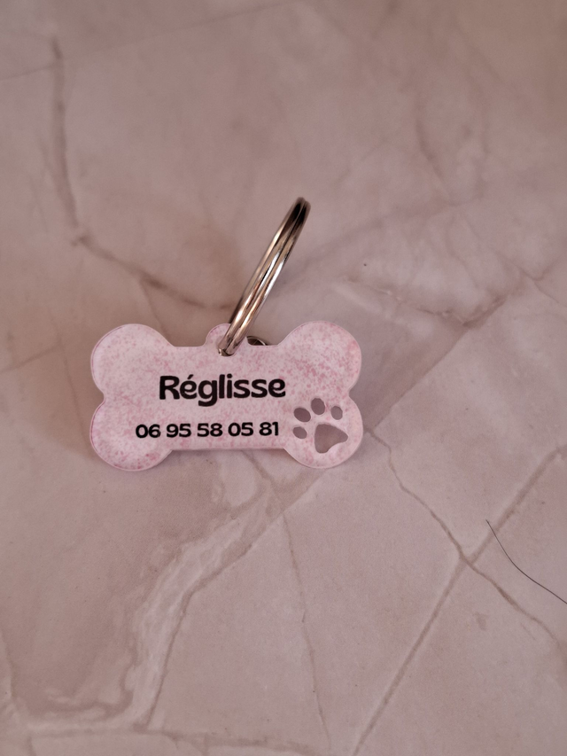 Medaillons Impression rose