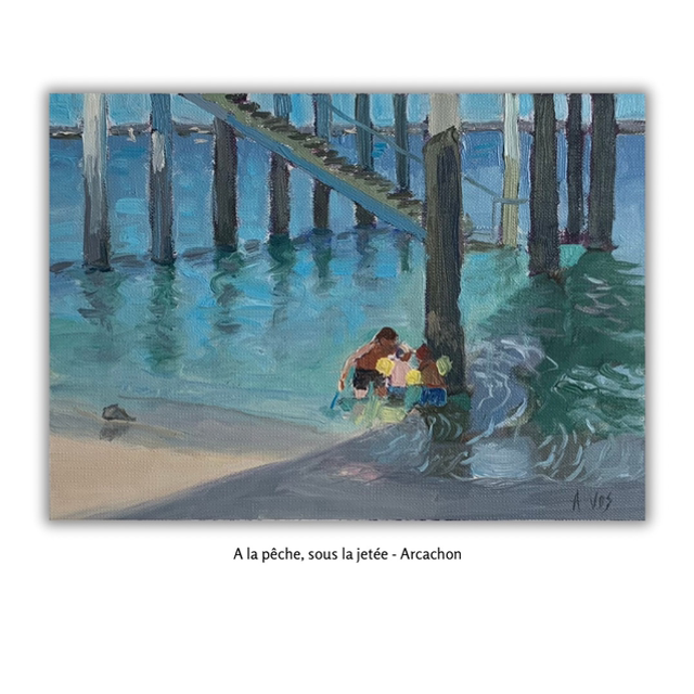 A la pêche aux moules - Arcachon