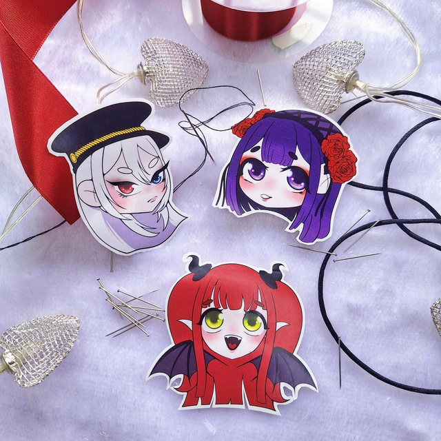 Full Cosplay Pack (x3) (Sono Bisque Doll) - Pegatinas