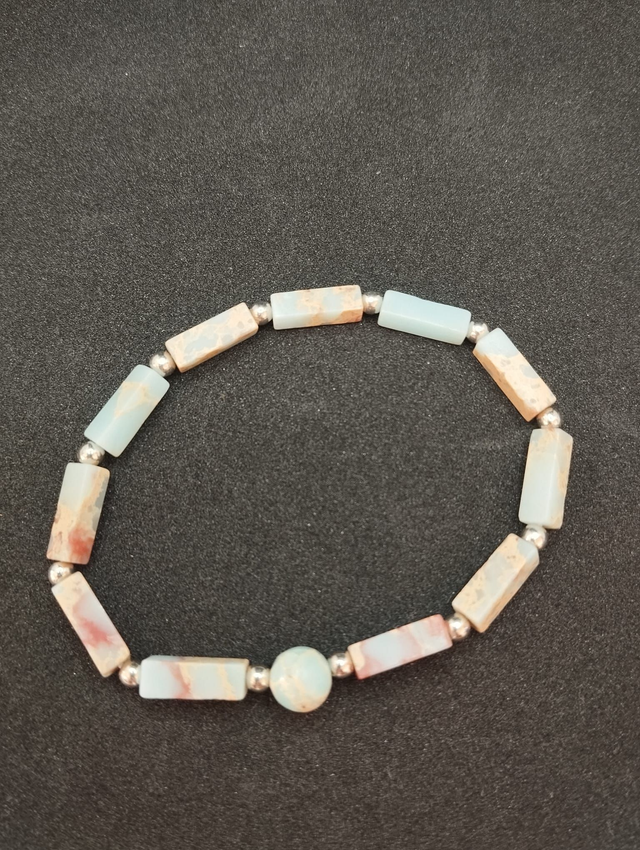 Bracelet en jaspe de shoushan