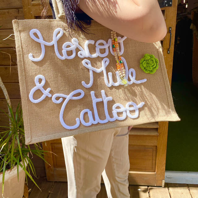 Sac cabas en jute « Moscow Mule »