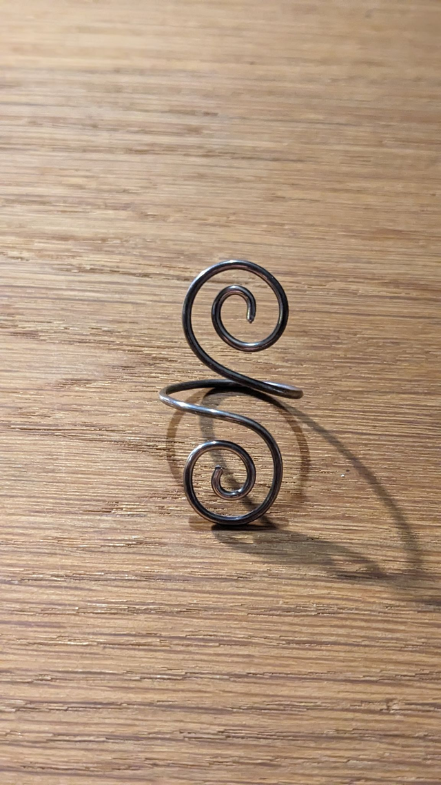 La Tene style spiral ring