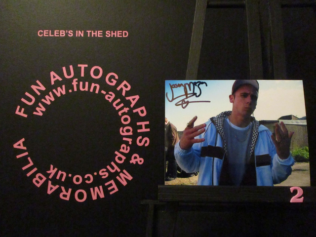 Jason Maza Authentic Autographed 6x4.5 Photograph (2)