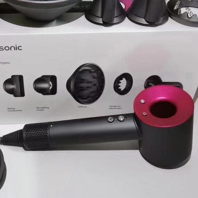 Sèche-cheveux 2400 W séchage ioniques 4 buses 3 vitess 3 températures