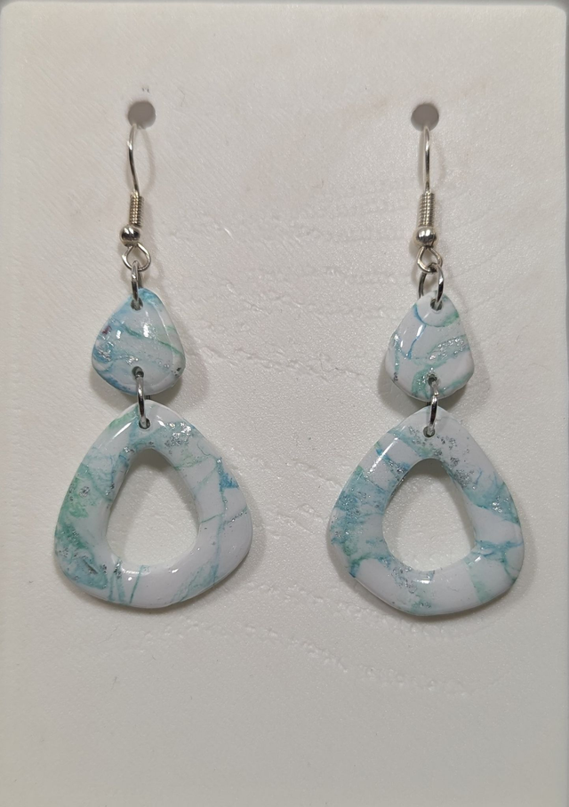 Parure boucles d'oreilles Pierre