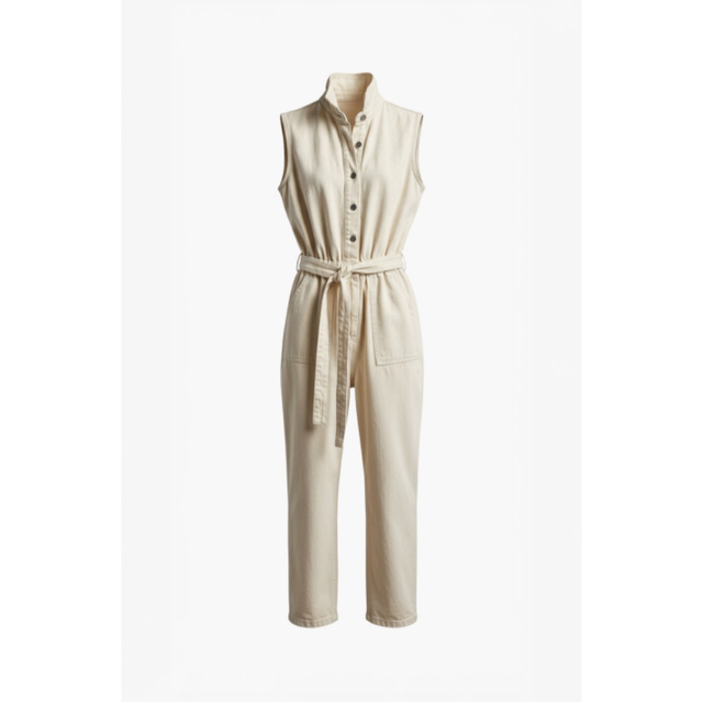 JelineS6 Jumpsuit Off White