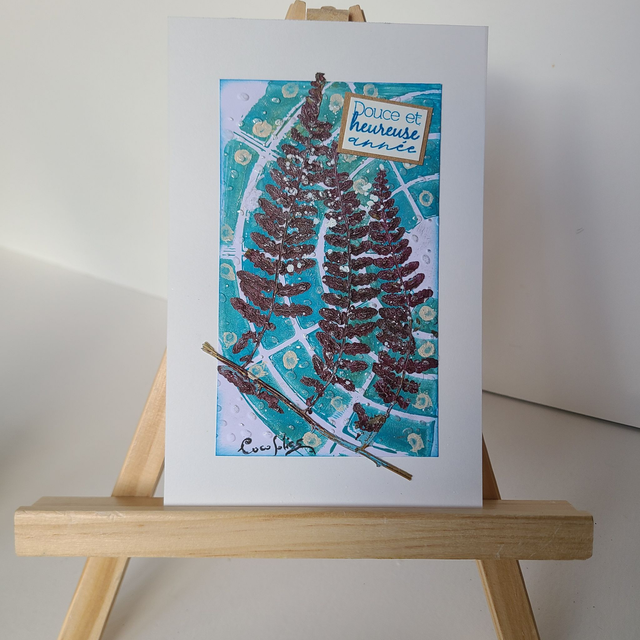 Carte Douce et Heureuse Année