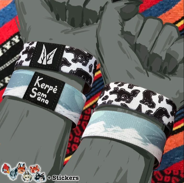 Bracelet + 5 stickers