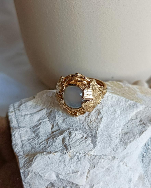Anello Riflesso di Gingko