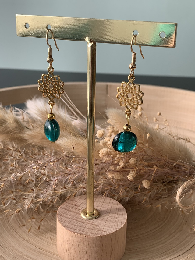 Boucles d'oreilles Mandala
