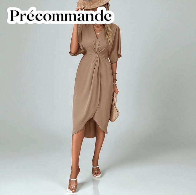 Robe AMBRÉE Beige | PRÉCOMMANDE 