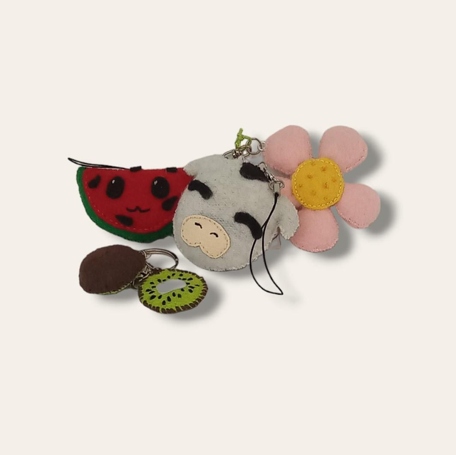 Porte-clefs thème Nature 