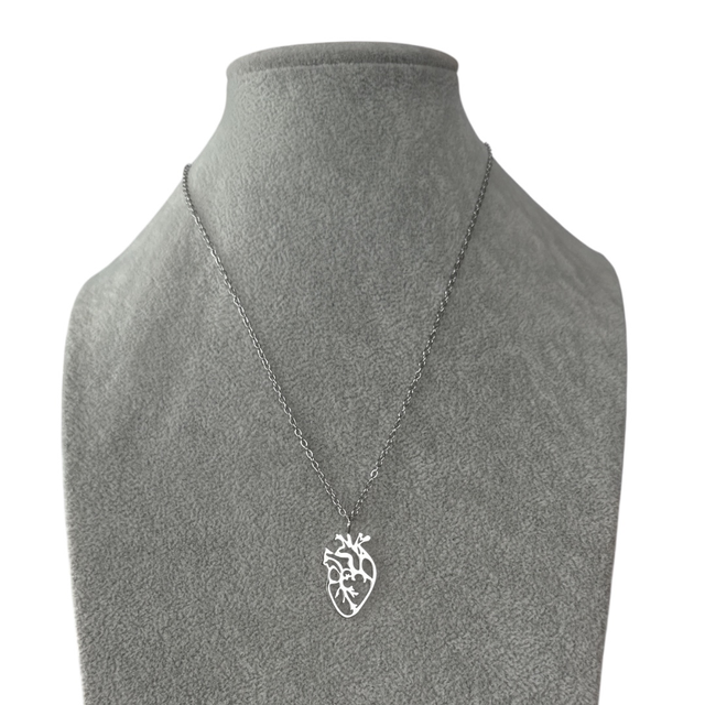 Collana cuore anatomico