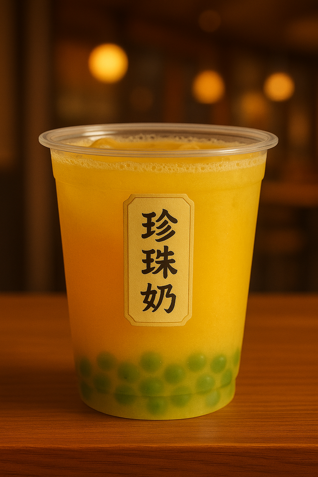 Bubble Tea Ananas