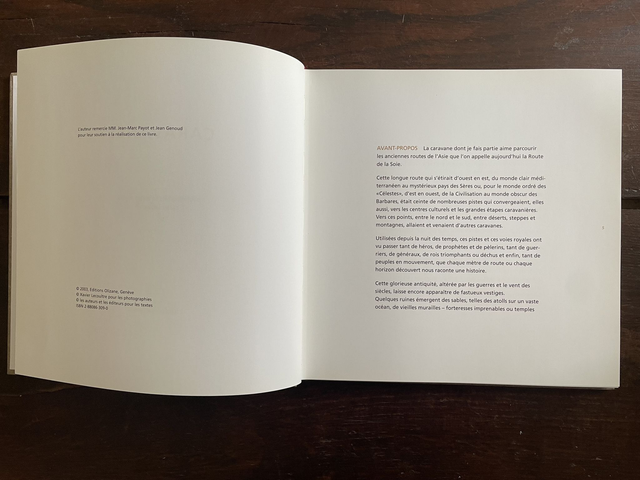 Caravanes Édition originale signée et numérotée