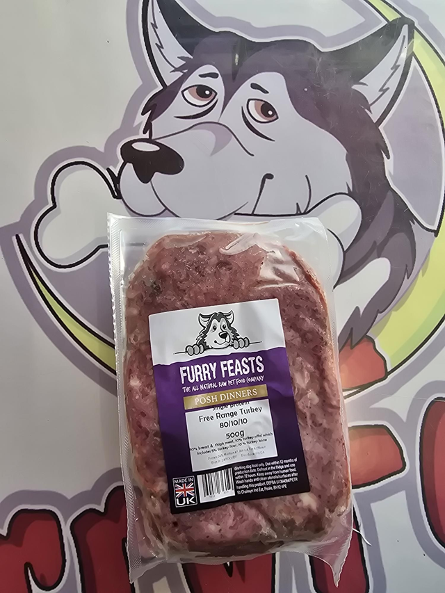 Free Range Turkey 80/10/10 500g Flat pkt