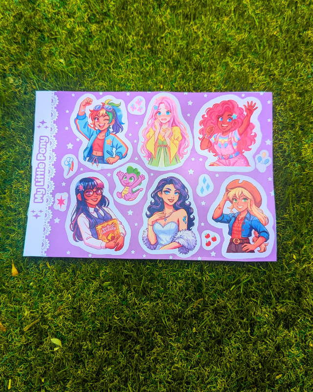 STICKERS SHEET - My Little Pony