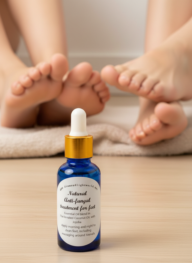 Natural Anti-fungal Treatment for Toenails and Feet (that works!)